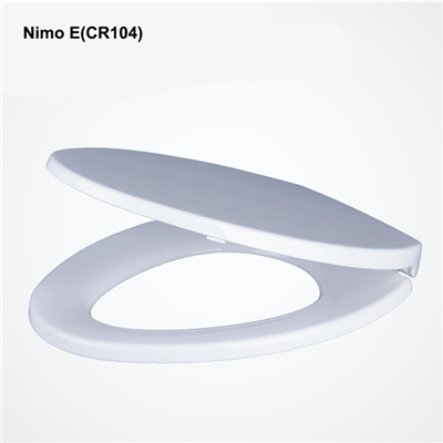 Lassan záródó WC-ülőke hosszúkás