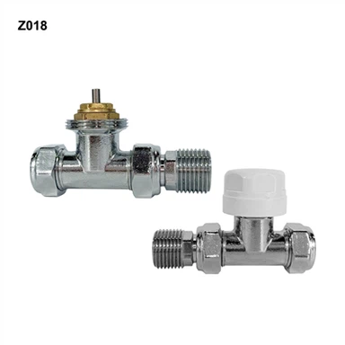 Termosztatikus szelep törülközőtartóhoz